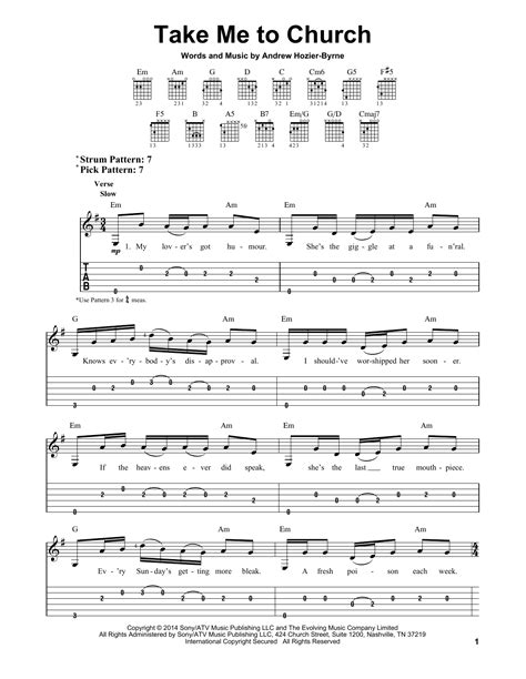 Take To To Church Lyrics 2