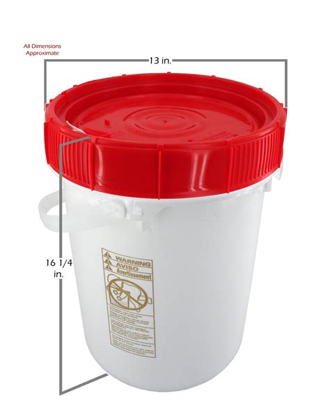 5 Gallon Screw Top Bucket Tankbarn