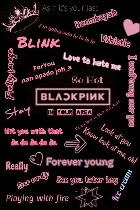 Wallpaper Blackpink Sticker Tasar M Kitap Yapma Yazd R Labilir