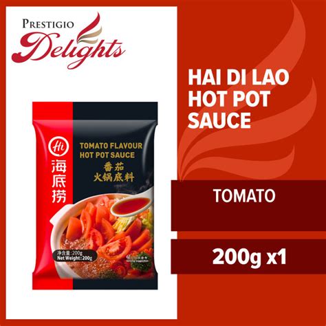 Hai Di Lao Tomato Flavour Hot Pot Sauce Lazada Singapore