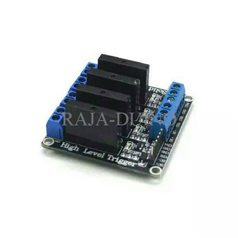 Jual Ssr Solid State Relay Module Channel V Dc High Level For