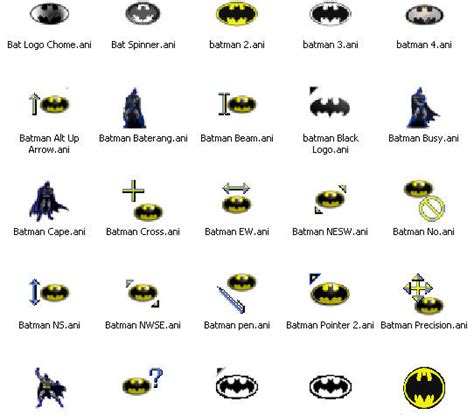 Batman Cursor Pack By Superman8193 On Deviantart