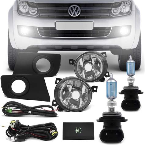 Kit Farol Milha Amarok 2010 2011 12 13 14 2015 Par Lâmpada Mercado