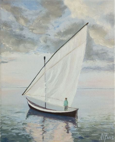 Velero cuadro original Óleo sobre Lienzo comprar cuadros Veleros