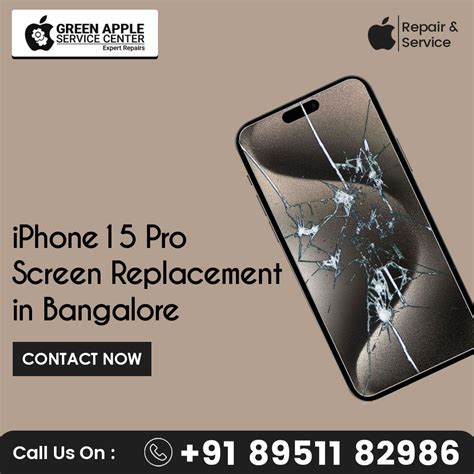 iPhone 15 Pro Repair Kammanahalli | Screen Replacement | by Green Apple ...