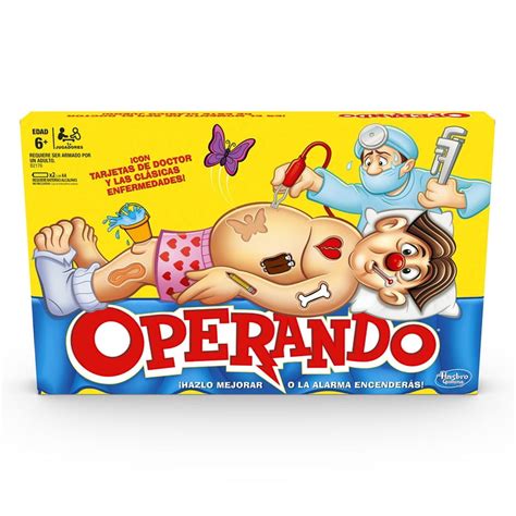 Juego Clásico Operación 6 Hasbro