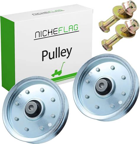 Amazon NICHEFLAG 756 04129 Idler Pulley Replaces Cub Cadet MTD 753