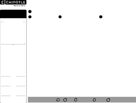 Chipotle Order Form ≡ Fill Out Printable PDF Forms Online