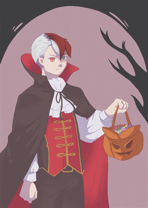 Artstation Halloween Todoroki Sara Nam