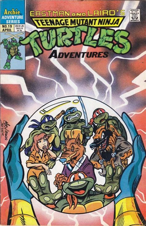 Teenage Mutant Ninja Turtles Adventures 2nd Series 19 VG Archie