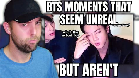 Bts Moments That Seem Unreal But Arent Kookiestaetas Reaction