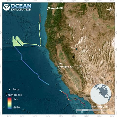 Express West Coast Mapping 2022 Noaa Ocean Exploration