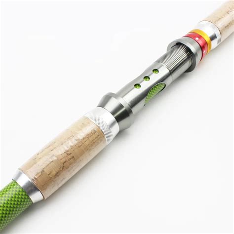 Jetshark M M Telescopic Fishing Rod Carbon Wooden Handle Spinning