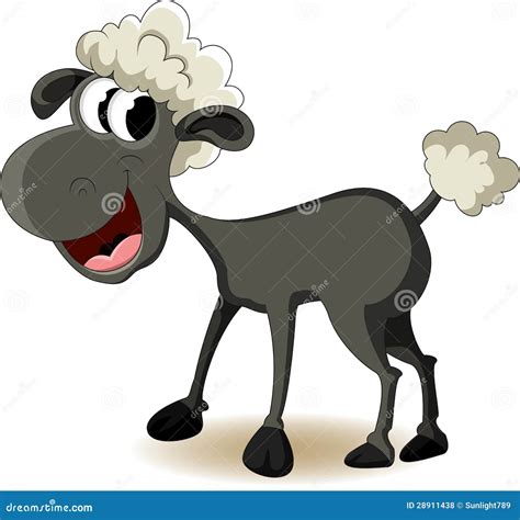 Funny Sheep Cartoon Royalty Free Stock Photos - Image: 28911438