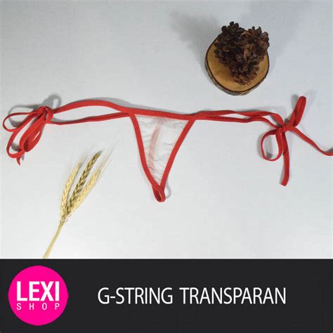 G String Transparan Wanita Thong Gstring CD Bra Micro Bikini Lazada Indonesia