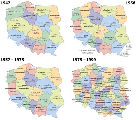 Podział administracyjny Polski Geografia24 pl