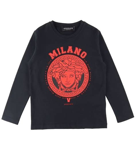 Versace Pullover Medusa Schwarz Rot Kw De