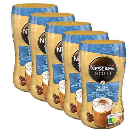 NESCAFÉ Gold Typ Cappuccino Weniger Süß Getränkepulver aus löslichem