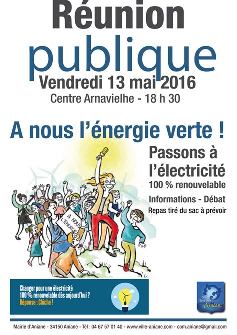 ENERCOOP Reunion Publique CAS La Mairie D Aniane