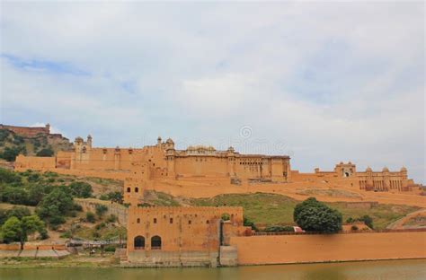 Sheesh Mahal In Amber Fort Jaipur Rajasthan India Editorial