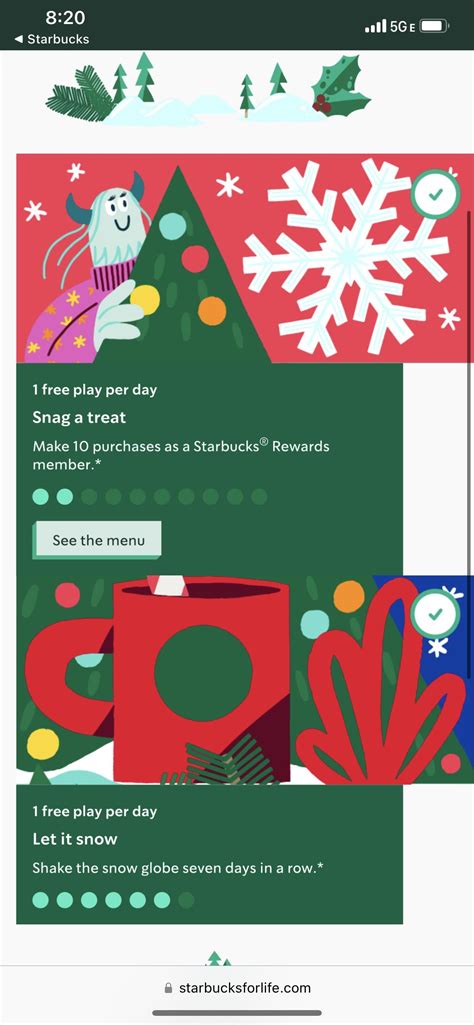 My co worker’s Starbucks for life challenges were to play 5 days in a