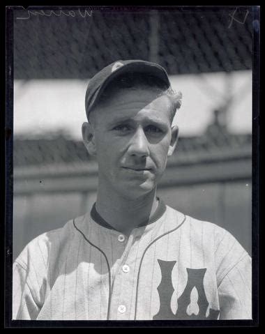 Warren, baseball player for Los Angeles - OHS Digital Collections