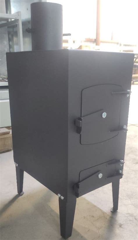Печь-буржуйка Насамс длительного горения с дожигом дымовых газов ...