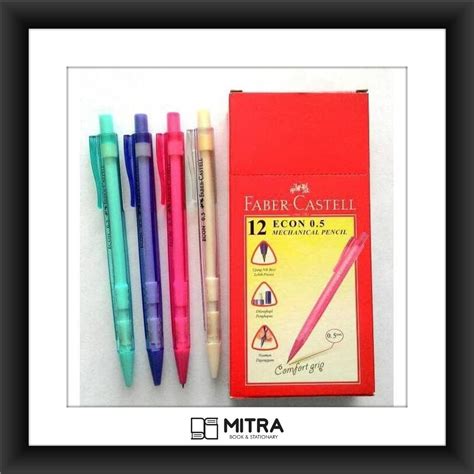 Jual Pensil Mekanik Pensil Isi Faber Castell Econ Mm Shopee