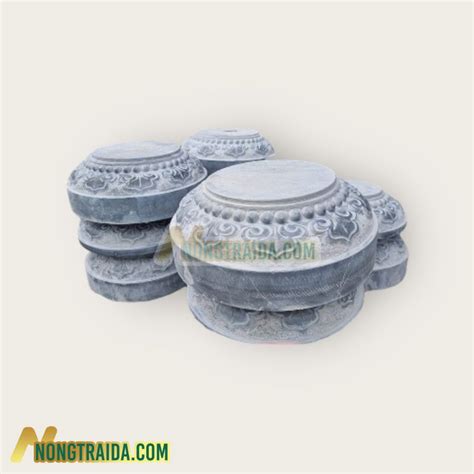 chan tang da  chan  nha  da xanh den tron cao cm