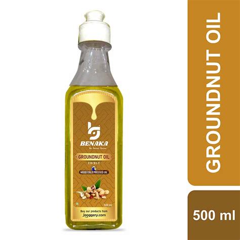 Wood Cold Pressed Groundnut Oil 5 Ltrs Jaaggery