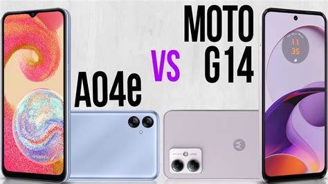 A04e vs Moto G14 Comparativo Preços YouTube