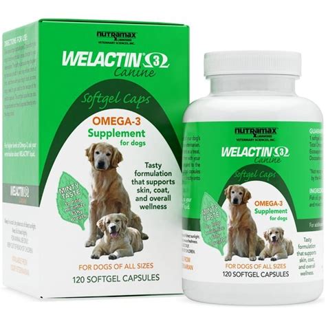 nutramax welactin omega  fish oil liquid softgels skin coat