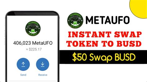 Instant Swap Metaufo Airdrop Token To Busd Usdt On Trust Wallet