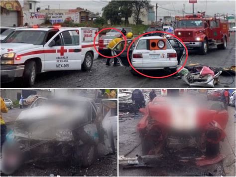 Reporte Valle De Toluca On Twitter Terrible Choque Frontal Deja