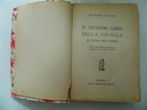 Il Secondo Libro Della Giungla Il Figlio Dell Uomo Nuova Traduzione