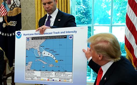 Did Donald Trump Use A Sharpie Pen To Alter Hurricane Dorian Storm Map