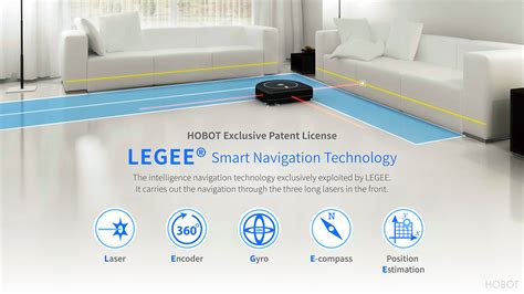 HOBOT LEGEE-688 Vacuum-Mop 4 in 1 Robot with Talent Clean and WiFi APP ...