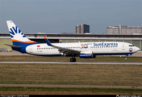 Tc Son Sunexpress Boeing J Wl Photo By Steffen M Ller Id