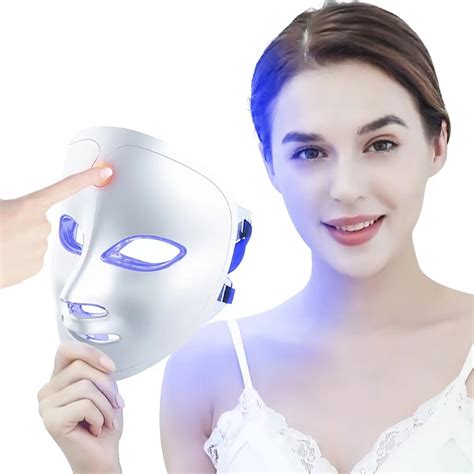 Mascarilla Luz Led Facial Terapia Modos Fot N Tratamiento Cuotas