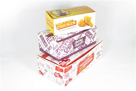 Chicken And Fish Box Old Packaging