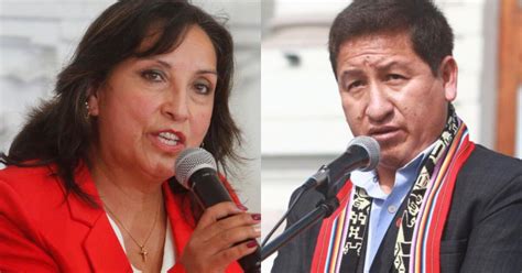 Dina Boluarte A Guido Bellido “debe Pensar En El País Y No En Esa