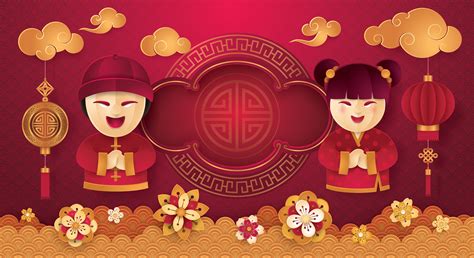 Chinese Happy New Year 1181241 Vector Art at Vecteezy