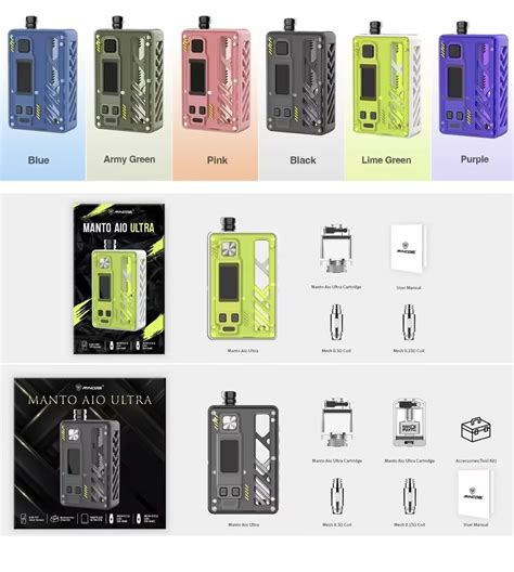 Rincoe Manto Aio Ultra Kit W Vapesourcing