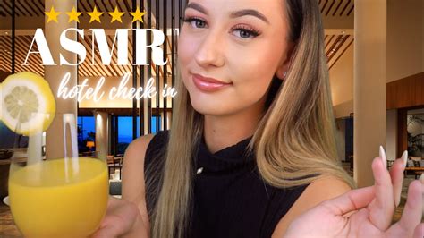 Asmr Luxury Hotel Check In Roleplay Soft Spoken Youtube