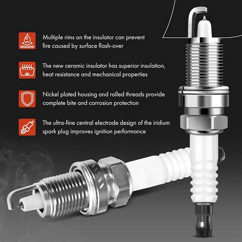 A Premium Kit De Bobinas De Encendido Y Buj As De Iridio Compatibles