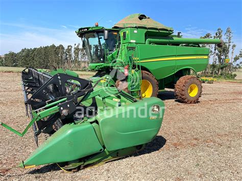 Colheitadeira John Deere S Ano Agrofinder