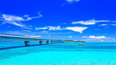 Ikema Ohashi bridge in the Miyako Islands, Japan [1920×1080] – gogambar