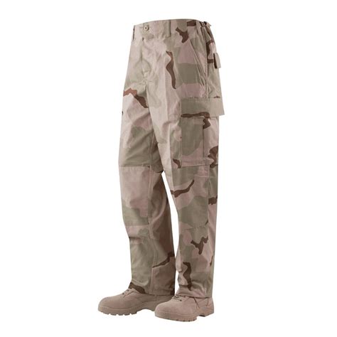 Tru Spec BDU Pants 50 50 NYCO Rip Desert 3 Color Med Long Amazon In