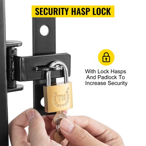 VEVOR Single Folding Security Gate, 50" H x 75" W Folding Door Gate