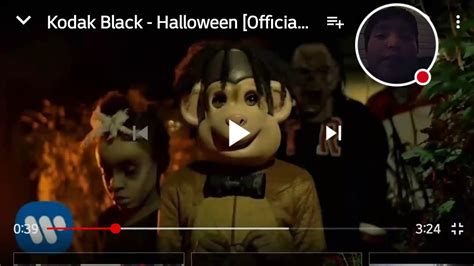 Me Reacting To Kodak Black Halloween Youtube